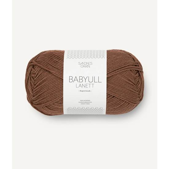 BABYULL LANETT chestnut 50 gr - 2563