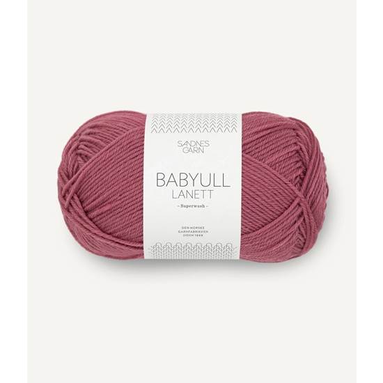 BABYULL LANETT dark vintage pink 50 gr - 4244