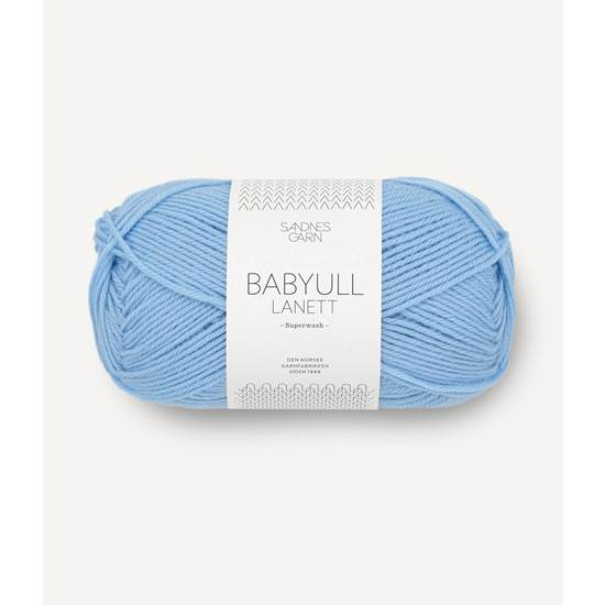 BABYULL LANETT light blue 50 gr - 5904