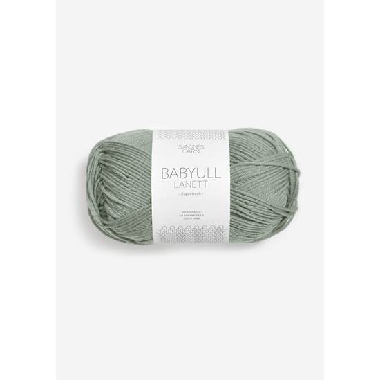 BABYULL LANETT dusty light green 50 gr - 8521
