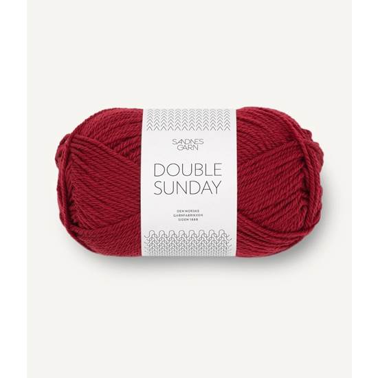 DOUBLE SUNDAY deep red 50 gr - 4236 