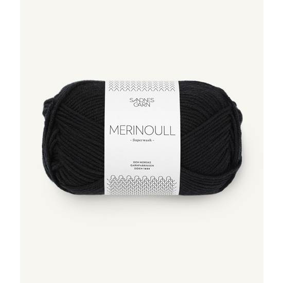 MERINOULL black 50 gr - 1099