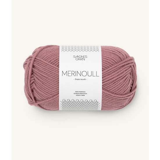 MERINOULL vintage pink 50 gr - 4042