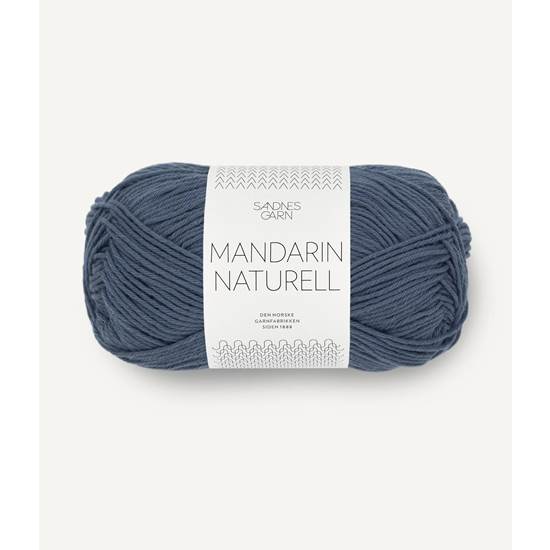 MANDARIN NATURELL dark greyish blue 50 gr - 6061