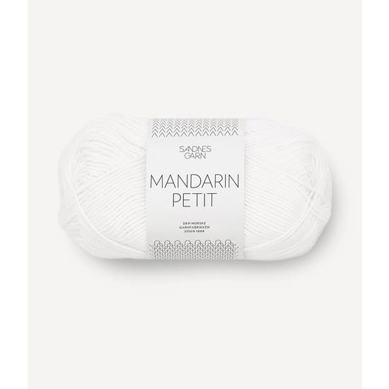 MANDARIN PETIT white 50 gr - 1001
