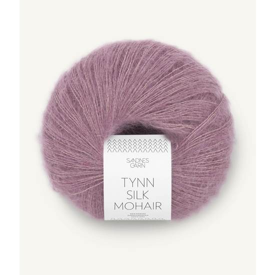 TYNN SILK MOHAIR pink lavender 25 gr - 4632